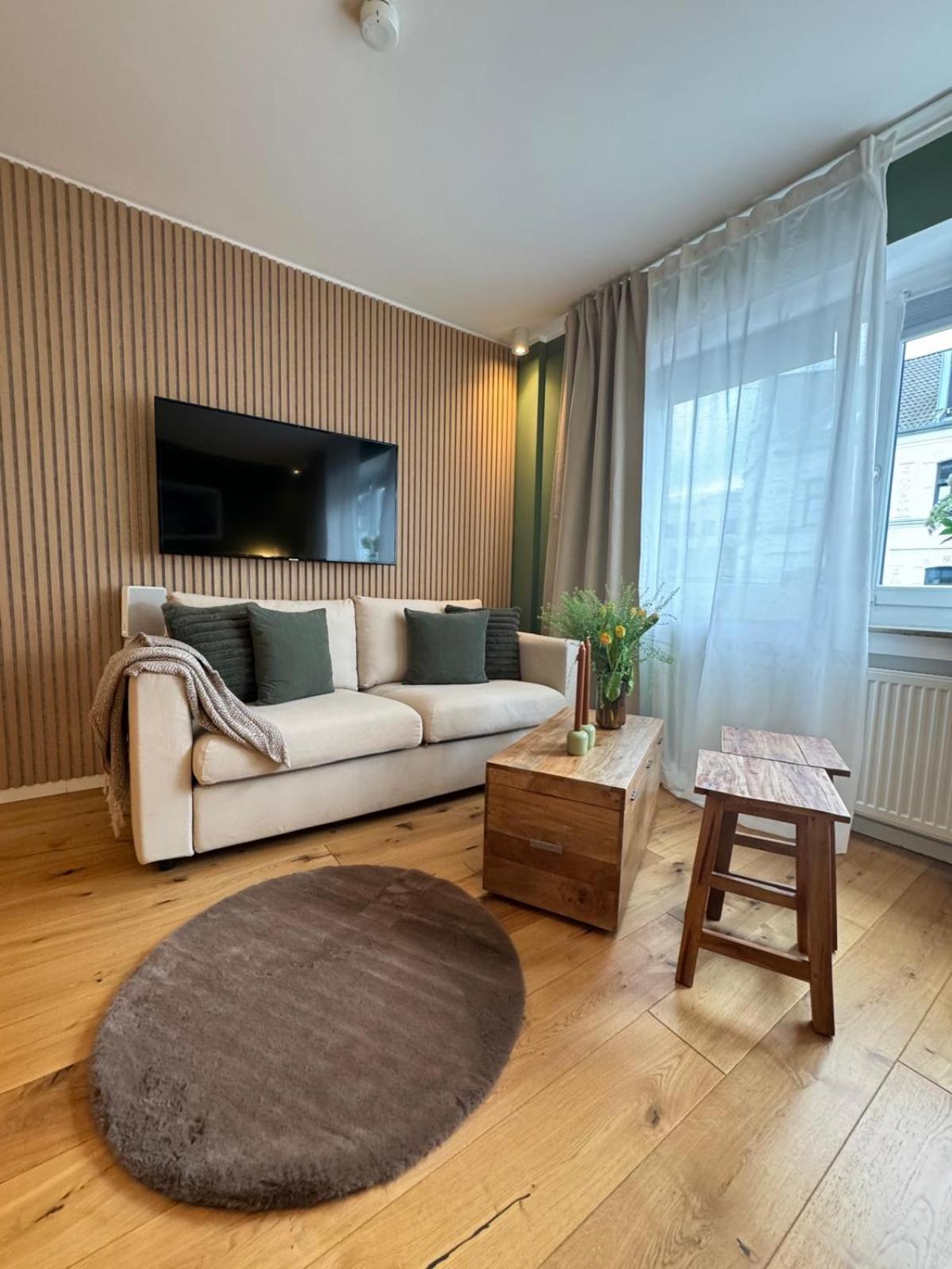 Nettes Appartment In Duesseldorf-Derendorf - Stylisch + Gemuetlich 外观 照片